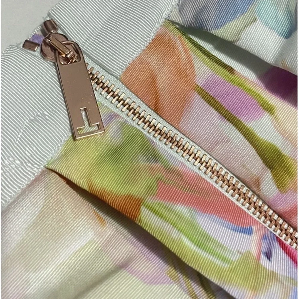 Ted Baker‎ London Hanging Garden Full Mini Skirt  US L/10 Romantic Party Spring